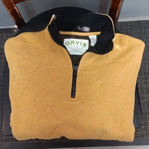 Men's large Orvis quarter zip sweater.
